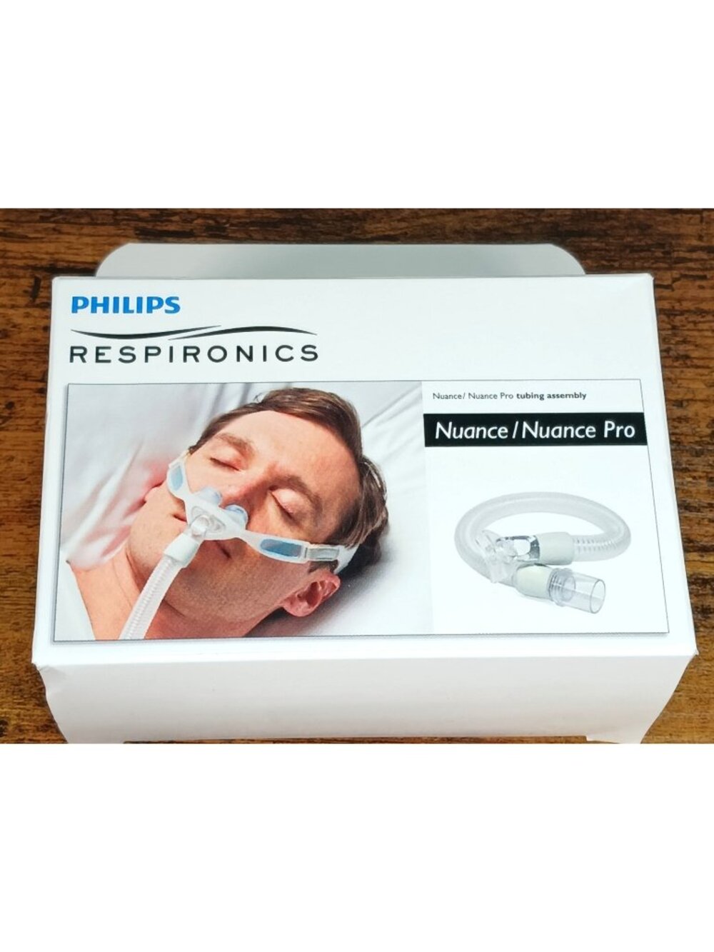Philips Respironics Nuance Pro Short Swivel Tube with Port 1105180 New In Box